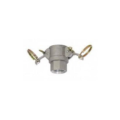 2" Female Camlock x 2" Female Pipe (npt) Adapter - Aluminum - Factory Direct Hose