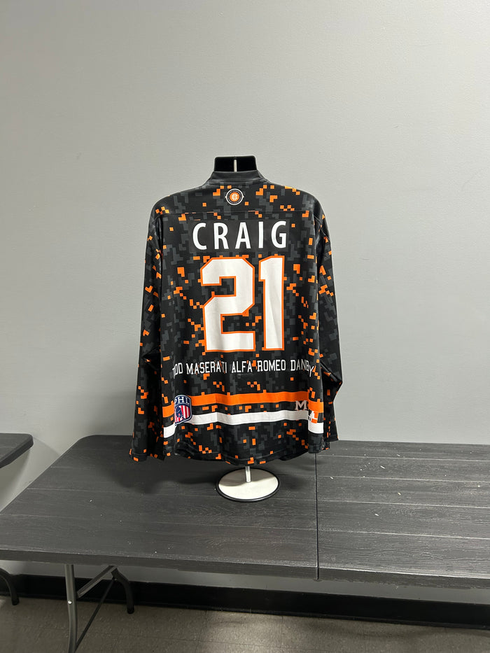 2025-26 Military Night Digital Camo Game Used Jerseys