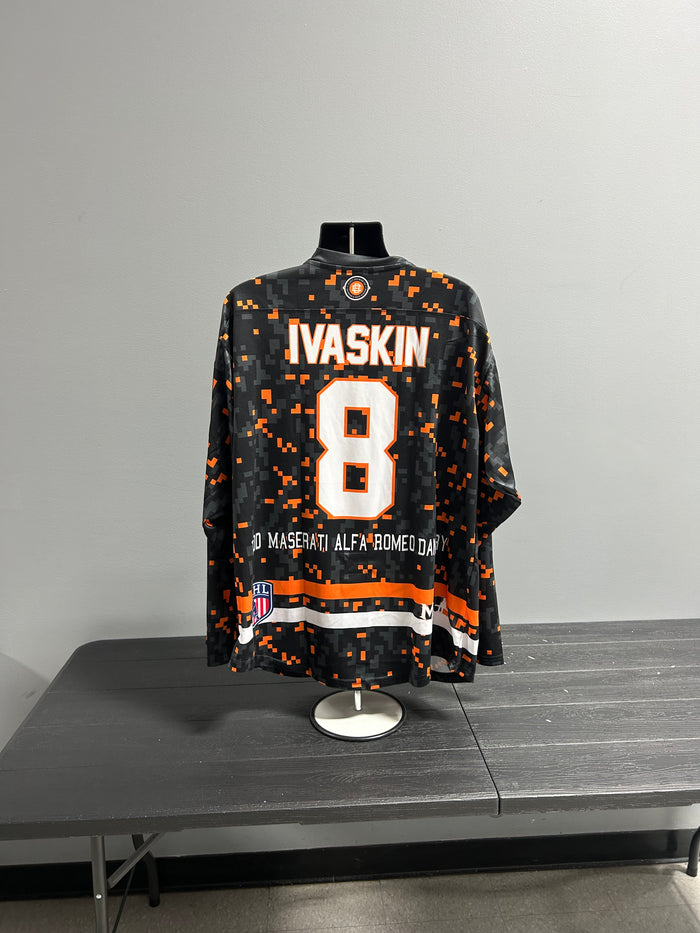#8 - Ivashkin (misspelled on jersey)