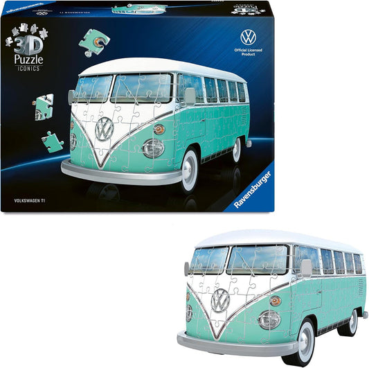 3D Volkswagen Bus 162pc Puzzle