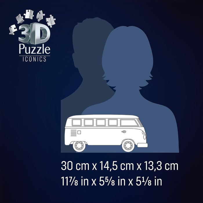 3D Volkswagen Bus 162pc Puzzle