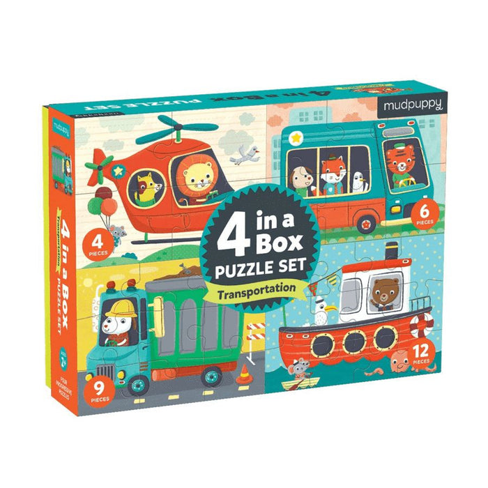 4 in a Box Puzzle Set