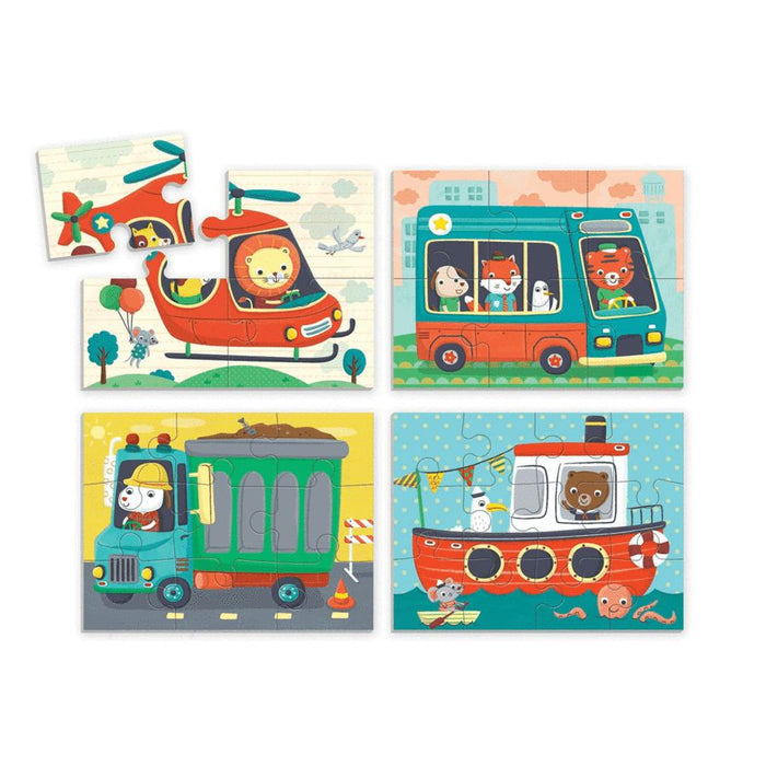 4 in a Box Puzzle Set