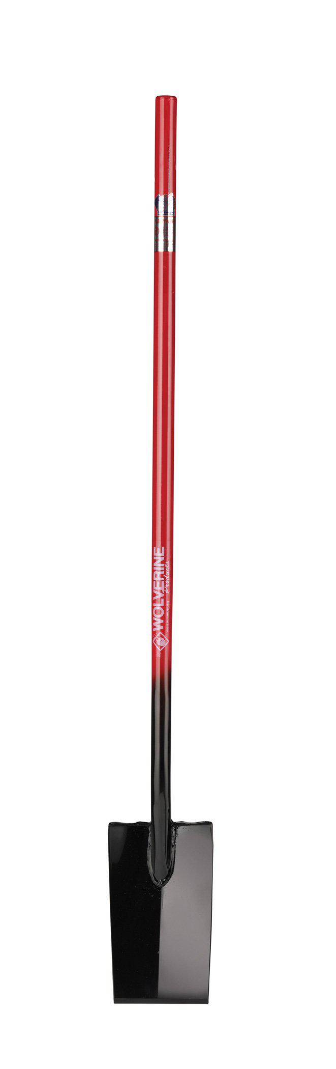 54″ Long Handled Steel Spade 12" Straight Bottom-Wolverine Tools-Atlas Preservation