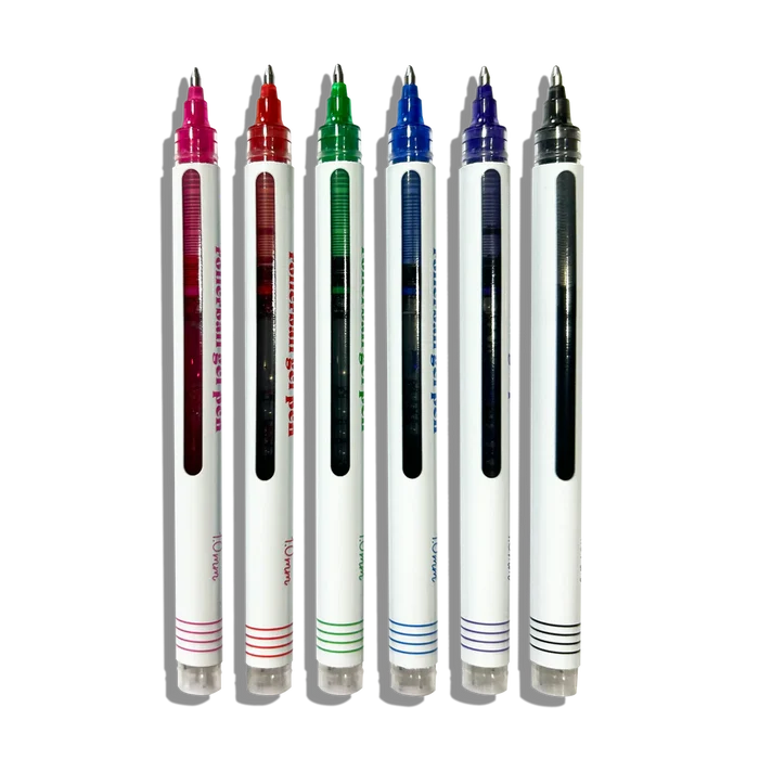 6 Seriously Smooth Rollerball Gel Pens
