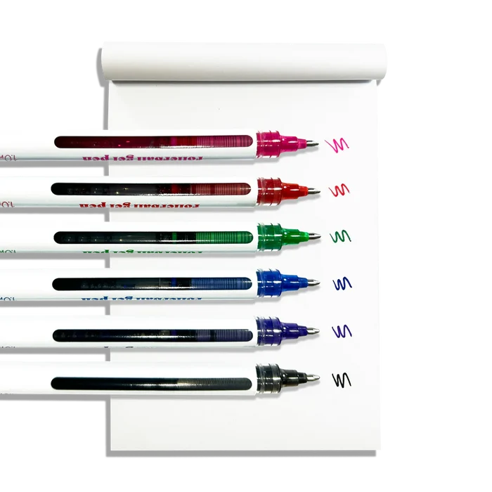 6 Seriously Smooth Rollerball Gel Pens