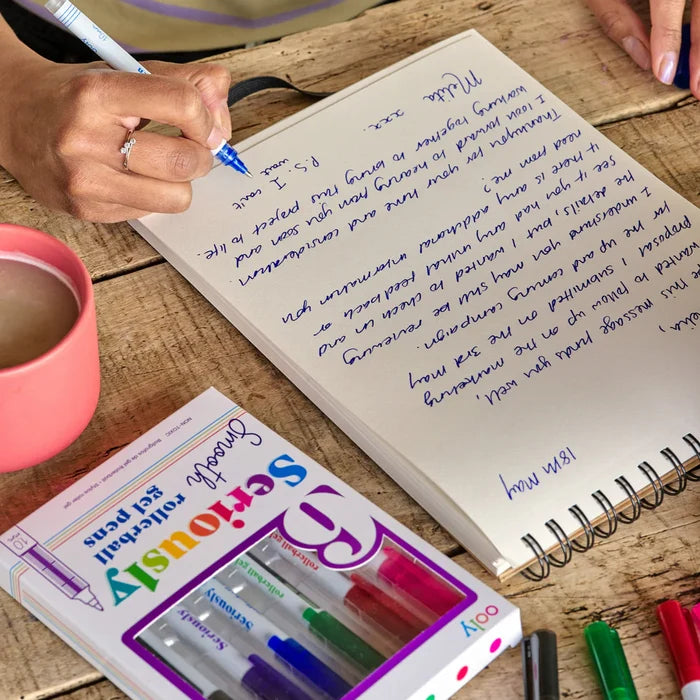 6 Seriously Smooth Rollerball Gel Pens