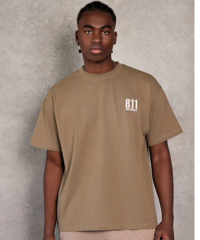 811 Originals Unisex LA Tee (Khaki)