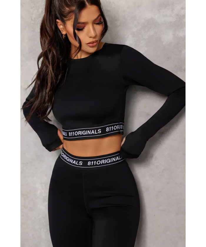 811 Originals Women's London Long Sleeve Top (Black)