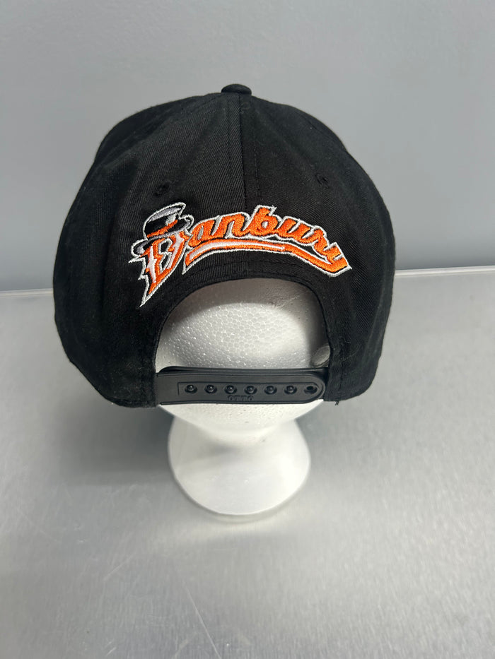 Black Hat Rabbit With Danbury on Back