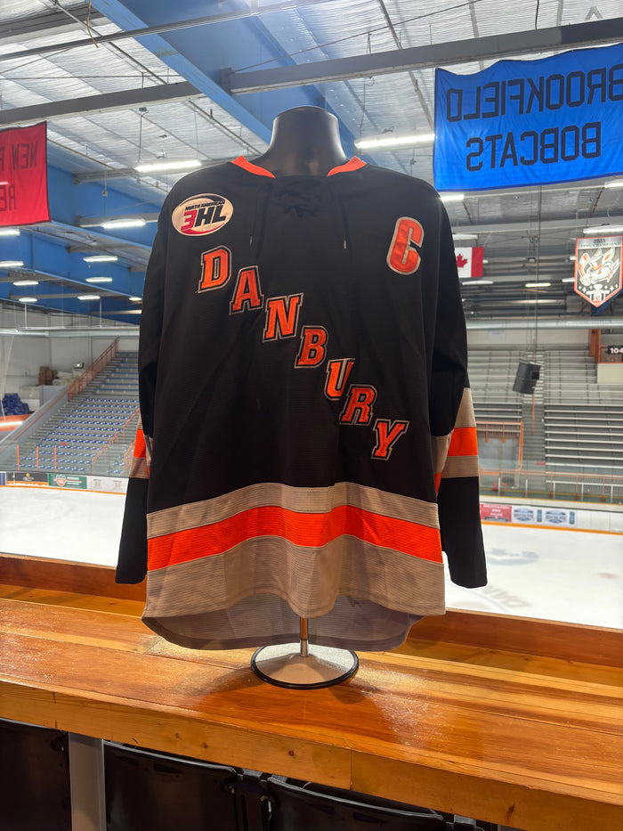 Black Danbury NAHL Jerseys