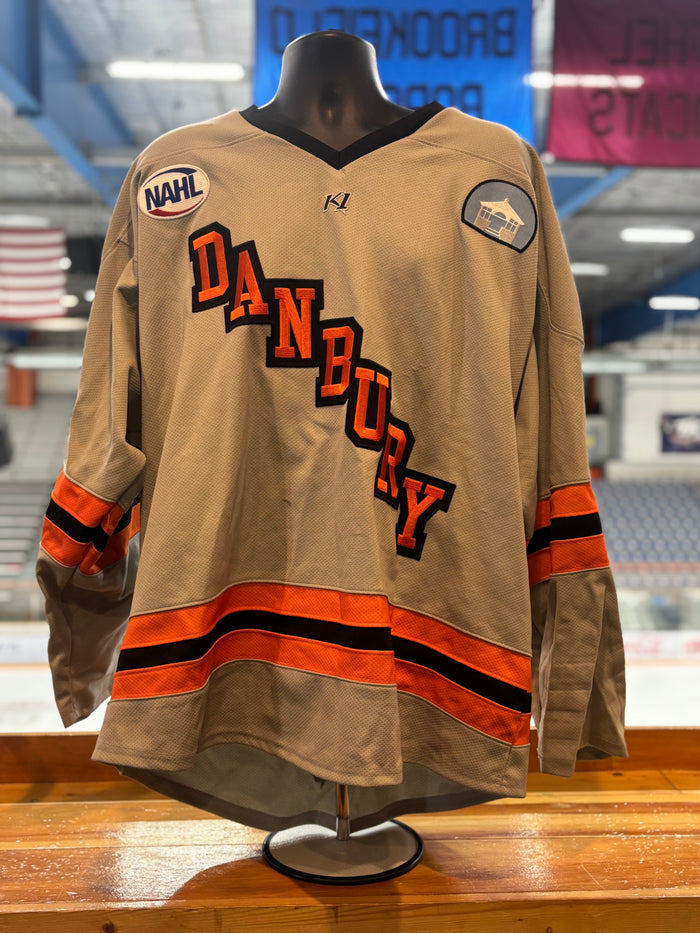 Grey Danbury NAHL Jerseys