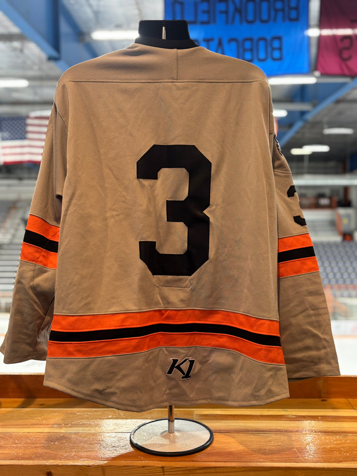 Grey Danbury NAHL Jerseys