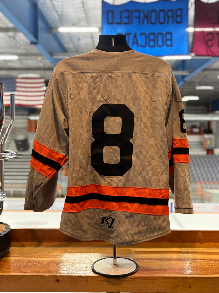 Grey Danbury NAHL Jerseys