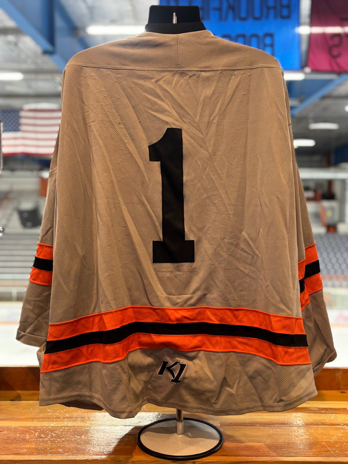 Grey Danbury NAHL Jerseys