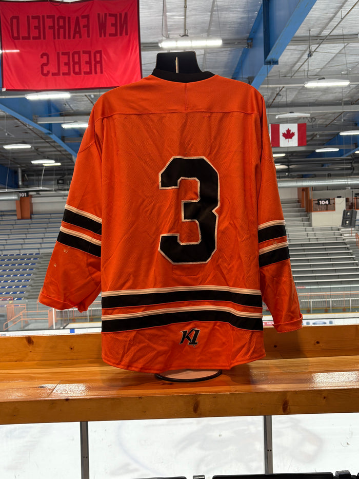 Orange Danbury NAHL Jerseys