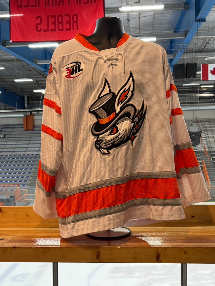 White Danbury NAHL Jerseys