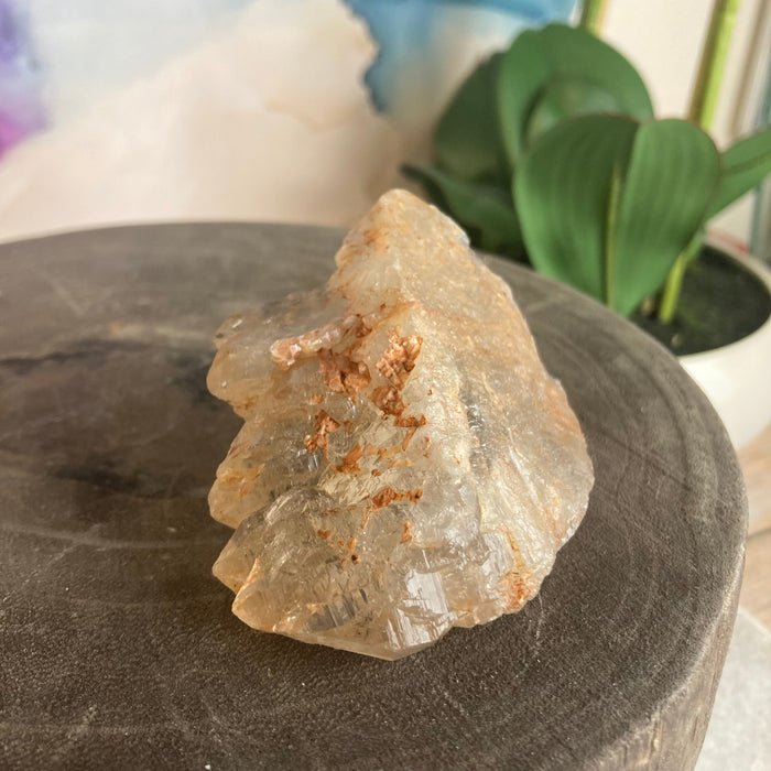 Quartz with Hematite 3" to 4"