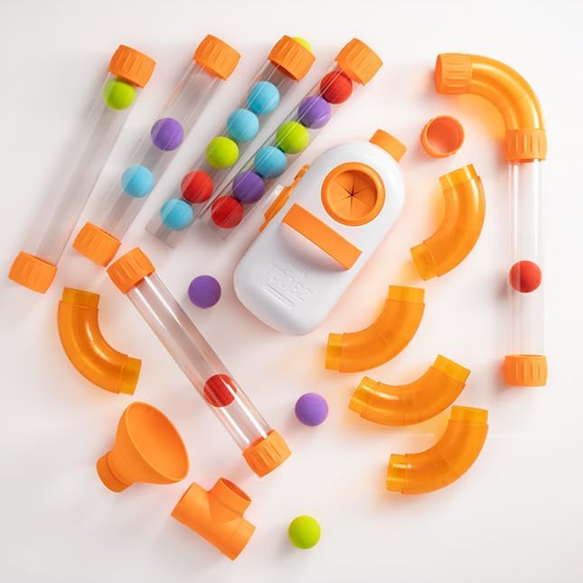 Contents of Air Toobz set on a white background