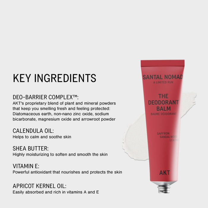 AKT London | The Deodorant Balm Santal Nomad - Limited Run - AKT London - Living with Ivey