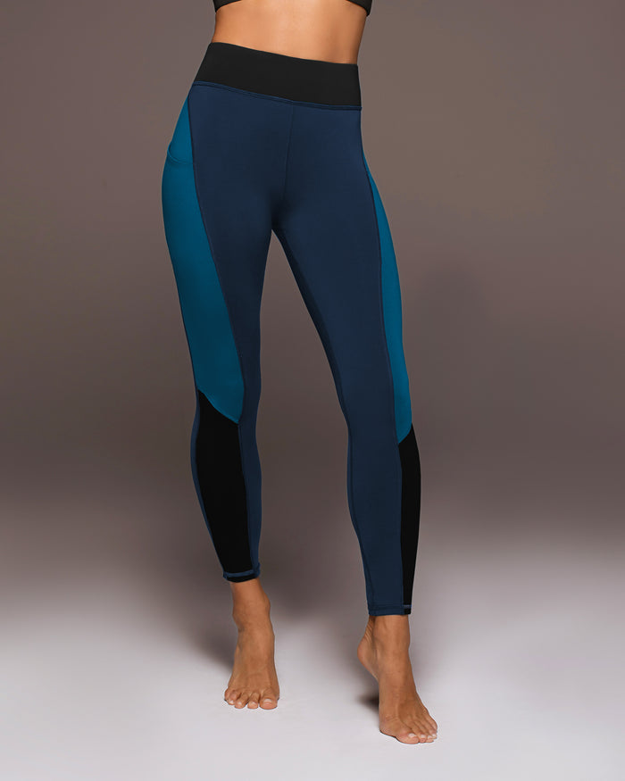 Alba Pocket Legging - Oceanic