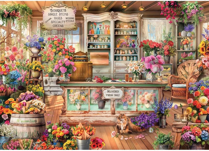 All Seasons Flower Shop 1000pc Puzzle