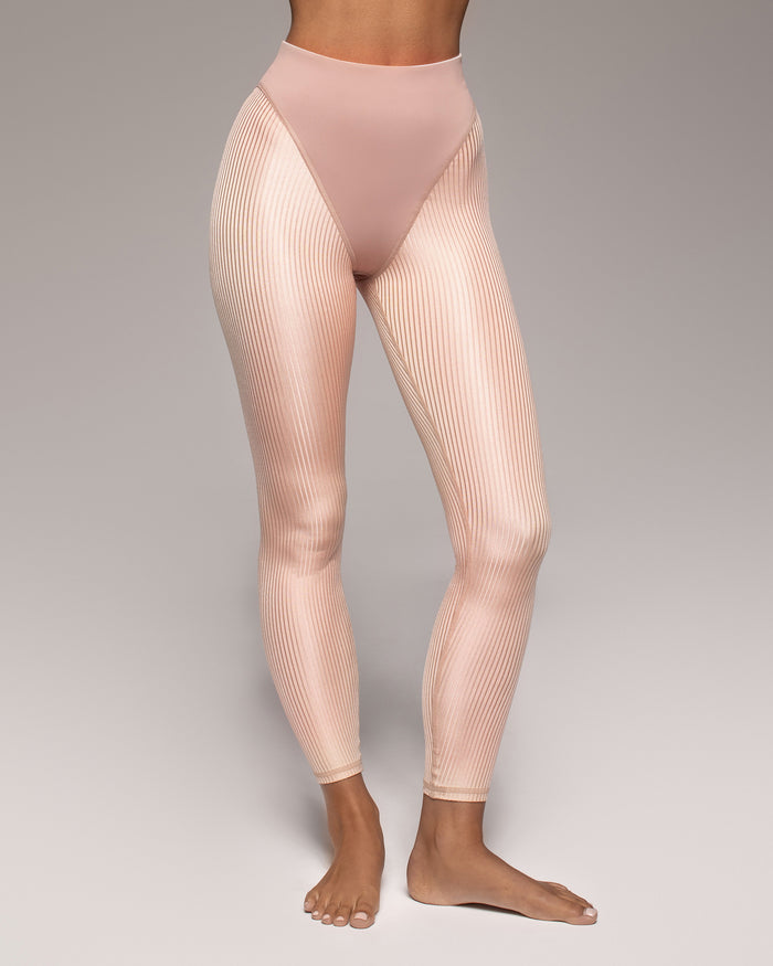 Ambient High Cut Ribbed Legging
