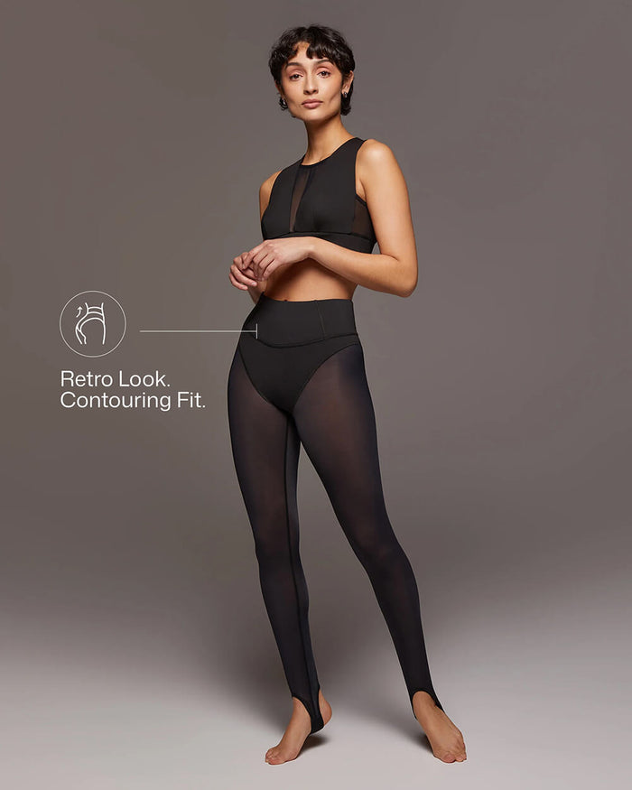 Ambient Stirrup Legging - Black