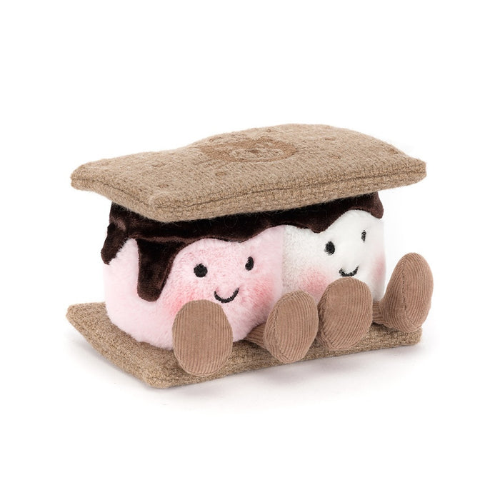 Jellycat Amuseables S'mores on a white background