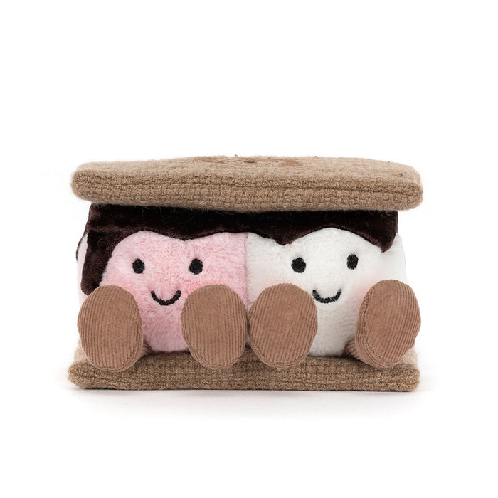 Jellycat Amuseables S'mores on a white background