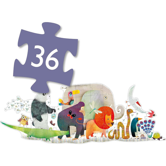 Animal Parade 36 Piece Giant Floor Puzzle