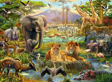 Animals of the Savannah 200pc Puzzle