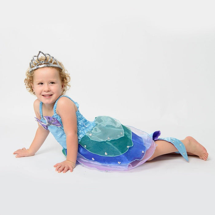 Aqua Mermaid Dress - letsdressup.com.au - Girls Dress Ups