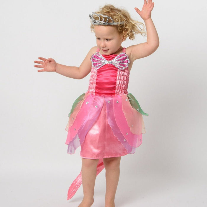 Aqua Mermaid Dress - letsdressup.com.au - Girls Dress Ups