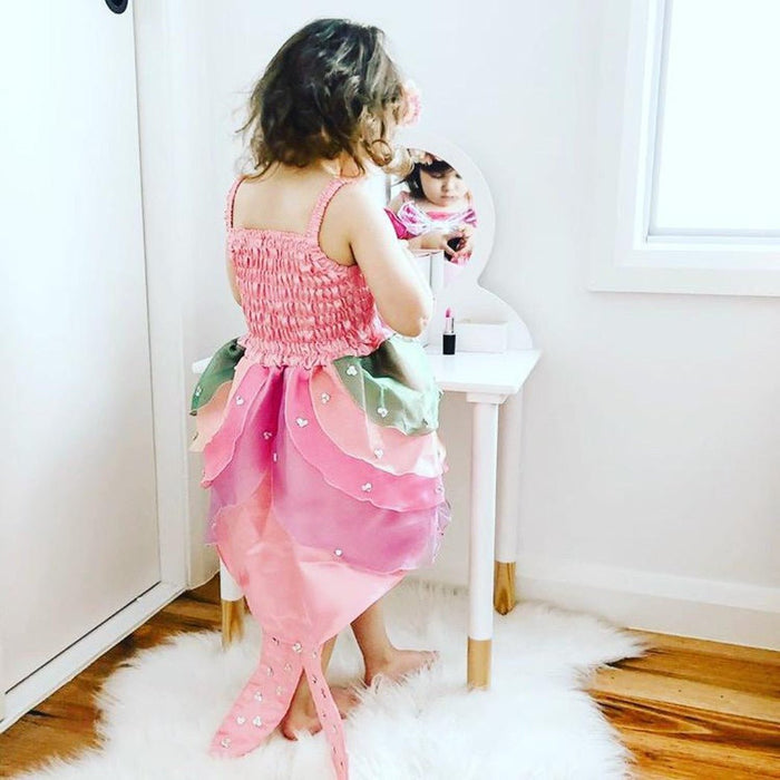 Aqua Mermaid Dress - letsdressup.com.au - Girls Dress Ups