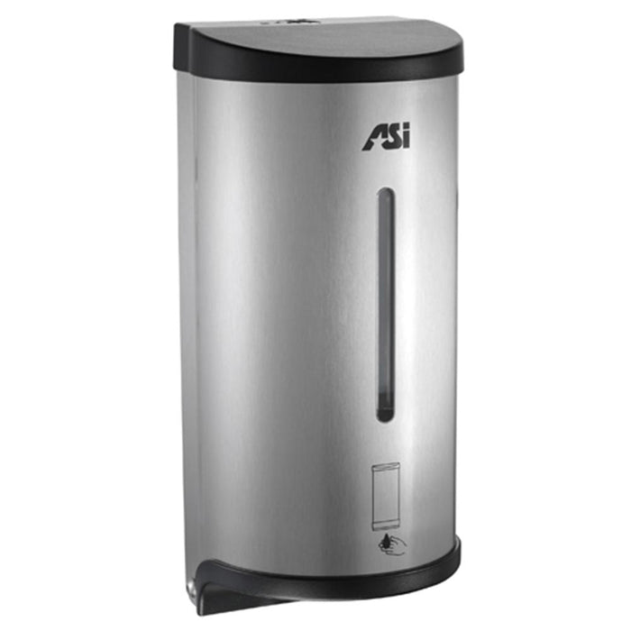 ASI 0362 Automatic Soap & Hand Sanitizer Dispenser 30 oz. Gel Surface Mounted - Satin - Prestige Distribution