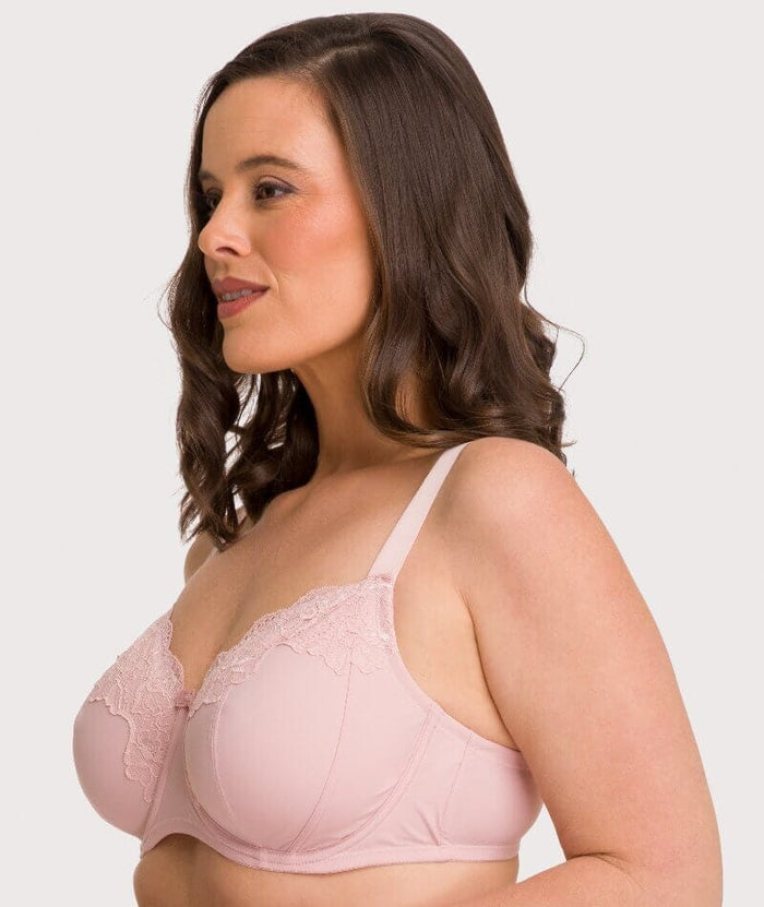 Ava & Audrey Jacqueline Full Cup Underwired Bra 2 Pack - Blush Bras