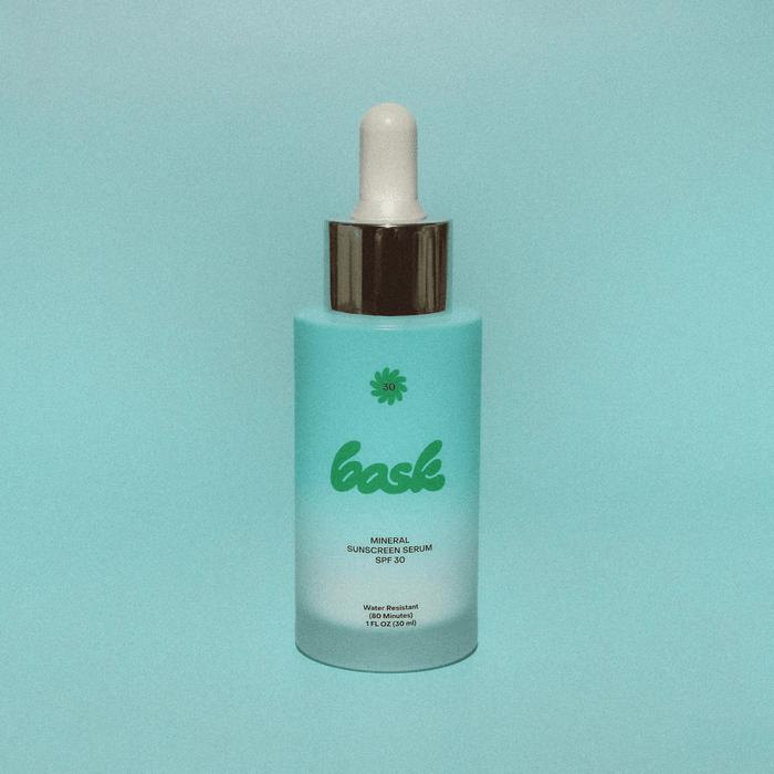 Bask Sunscreen | SPF 30 Mineral Sunscreen Serum - Bask Sunscreen - Living with Ivey