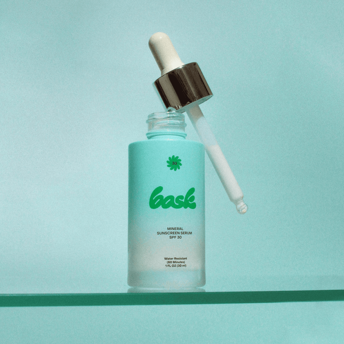Bask Sunscreen | SPF 30 Mineral Sunscreen Serum - Bask Sunscreen - Living with Ivey