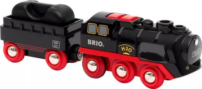 Battery-Operated Steaming Train
