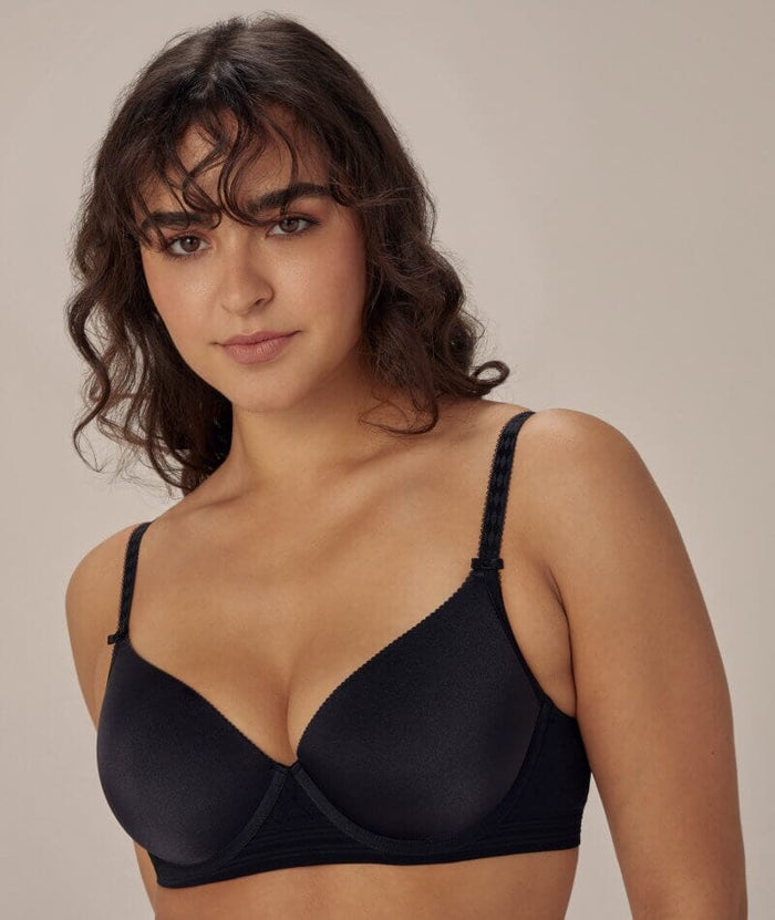 Bendon Body Seamfree Contour Bra - Black Bras