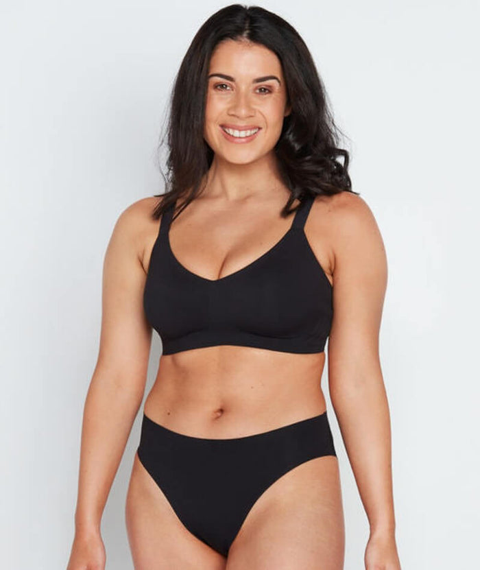 Bendon Comfit Collection Wire-free Bra - Black Bras