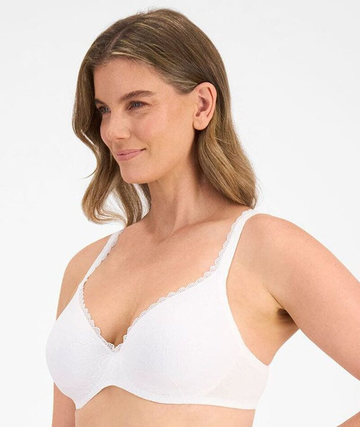 Berlei Barely There Lace Bra - White Bras