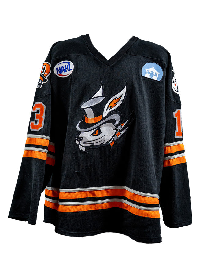 Black Danbury NAHL Jerseys