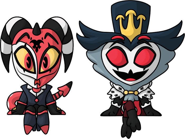 Blitzo & Stolas Monitor Buddiez