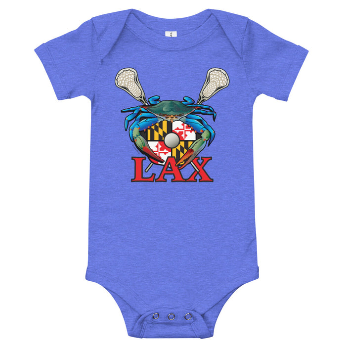 Blue Crab Maryland LAX, Baby Onesie