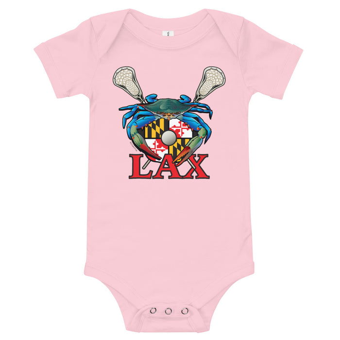 Blue Crab Maryland LAX, Baby Onesie