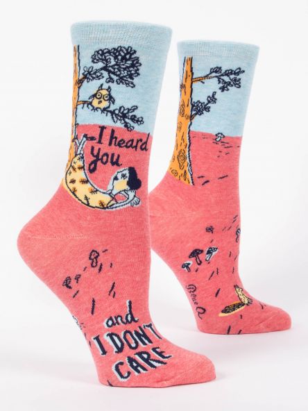 Blue Q Women's Socks: Crew