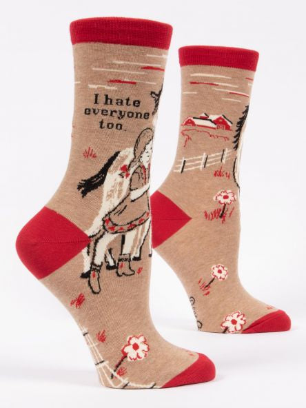 Blue Q Women's Socks: Crew