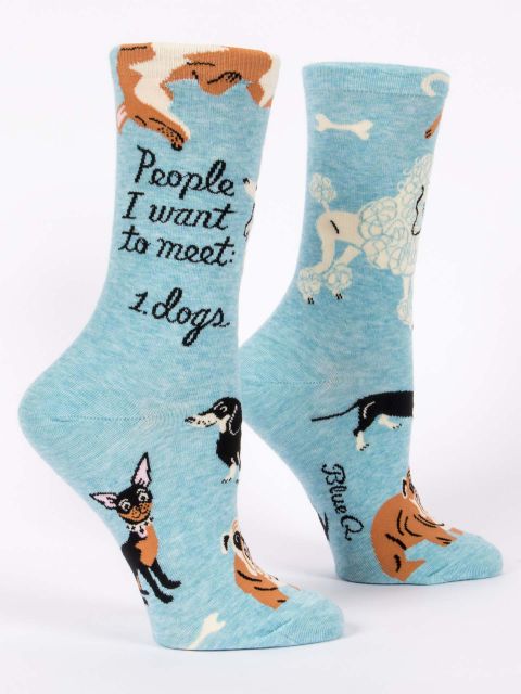 Blue Q Women's Socks: Crew